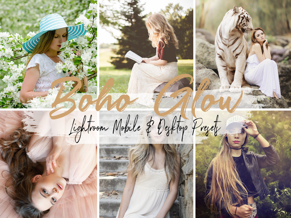 Boho Glow Lightroom Presets