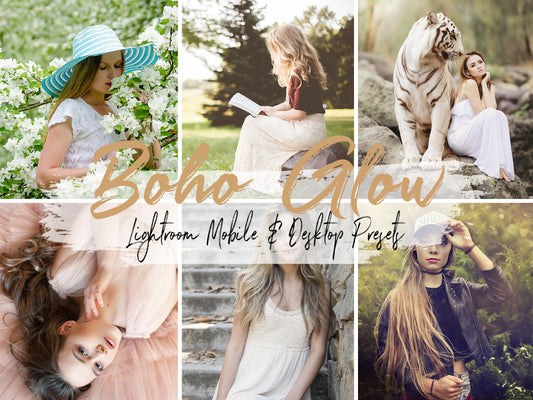 Boho Glow Lightroom Presets