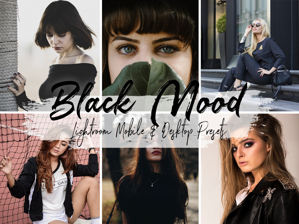 Black Mood Lightroom Presets